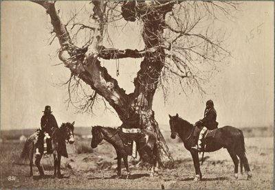Burial, Dakota, 1868 by Alexander Gardner